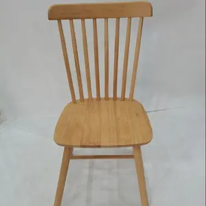 Hochwertige nordische einfache Kunst Massiv Eiche Holz Esszimmer möbel Stuhl für kommerzielle Restaurant Holz stühle Möbel