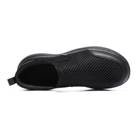 Chaussures de sport pour hommes grande taille, respirantes, en maille, légères, semelle EVA, à lacets, souples, pour la course et la marche printemps-été