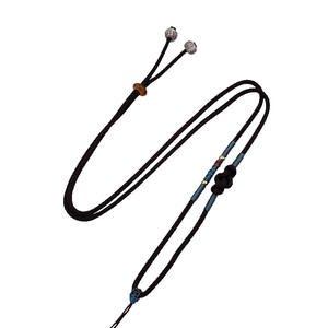 जेड स्टोन क्रिस्टल आकर्षण लंबी कॉर्ड के लिए पेंडेंट लेनियर्ड के लिए पेंडेंट लेनियर्ड के लिए मैनुअल बुनाई रस्सी समायोज्य हार - Product Image 5