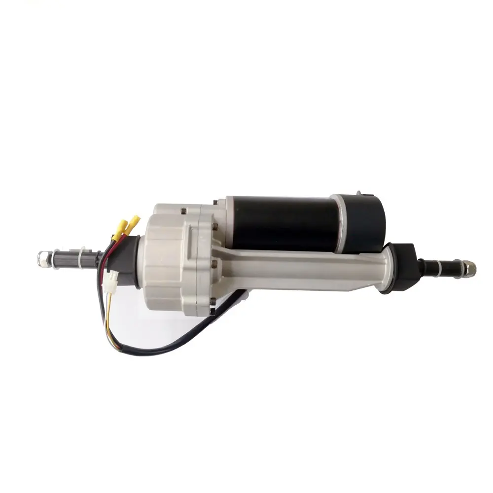 Brush Motor 24vdc, AS Belakang Permanen Magnet Gir Motor untuk Kendaraan Golf Elektrik