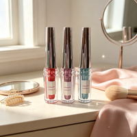 FAIRY EL165 Fard à paupières liquide métallique personnalisé à paillettes multichromes chatoyantes et sensuelles, vente en gros
