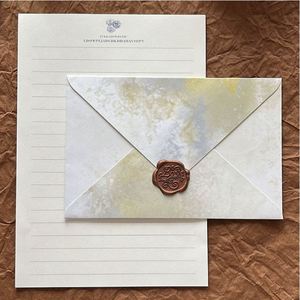 New Trend Vintage Envelope Retro Style Fashionable Decorative Paper Envelope <b>Sealing</b> <b>Wax</b> Storage Love Letter Envelope - Product Image 4
