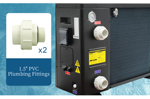 Bomba de Calor Multi-Air para Piscinas R32, Calefacción y Refrigeración de 10kW-30kW para Uso Doméstico, en Hoteles y al Aire Libre, Eficiente Energéticamente, Amplia Compatibilidad con Piscinas - Product Image 5