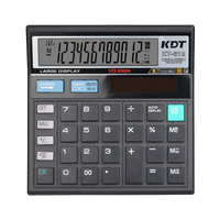 Calculatrice de bureau portable à écran LCD à 12 chiffres en plastique meilleur produit de bureau et scolaire avec fonctions standard