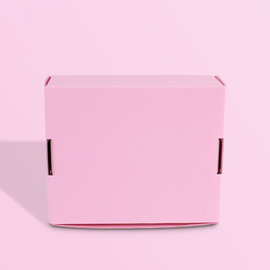 Lá Vàng Logo Tái Chế Phụ Nữ <span class=keywords><strong>Make</strong></span>-up Mỹ Phẩm Lông Mi Gửi Thư Màu Hồng Hộp Giấy - Product Image 4