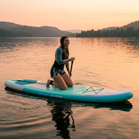 Planche de surf gonflable en PVC tout usage, stable et large, idéale pour les débutants, service OEM/ODM, marque privée, sports nautiques en plein air
