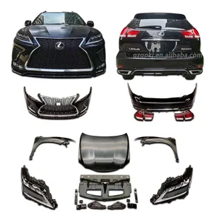 Bumper depan mobil, kit bodi baru untuk 2004 dan 2008 lexus RX330 RX350 upgrade 20