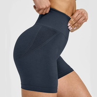 Shorts de yoga sans couture personnalisés, pantalons de yoga, pantalons de cyclisme taille haute effet galbant, disponibles en plusieurs couleurs