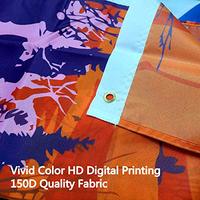 Drapeaux personnalisés 3x5 6x10 en polyester, impression publicitaire double face, drapeaux promotionnels de football d'extérieur avec logo, impression personnalisée