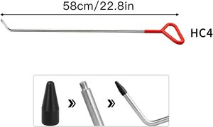 Kit di Barre per Rimozione Ammaccature Senza Vernice LadyRosian, 18 Pezzi con Teste Sostituibili in Metallo e Gomma per <span class=keywords><strong>Riparazione</strong></span> Danni da Grandine alla Carrozzeria <span class=keywords><strong>Auto</strong></span> - Product Image 3