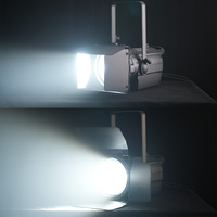 Lampu Studio Fresnel COB LED 2in1 CW WW 300W Grosir untuk Gereja, Konser, TV