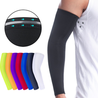Mangas de Golf Deportivas Sin Costuras Personalizadas Anti-UV de Spandex/Nylon de Secado Rápido con Protección Solar Unisex 120g para Ciclismo, Baloncesto y Equitación