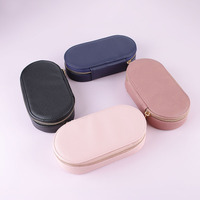 Boîte de rangement pour bijoux pour femmes, boîte à bagues et boucles d'oreilles, boîte à accessoires portable, vente en gros pour les mariages