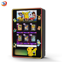 Distributeur automatique mural à écran tactile de 32 pouces pour cartes Pokémon Anime, paiement NFC SDK, vérification d'âge, gestion basée sur le cloud