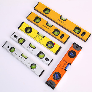 Moxuan Hardware Aluminum Alloy Spirit Level 300mm High Precision With Magnets For Construction - Product Image 1