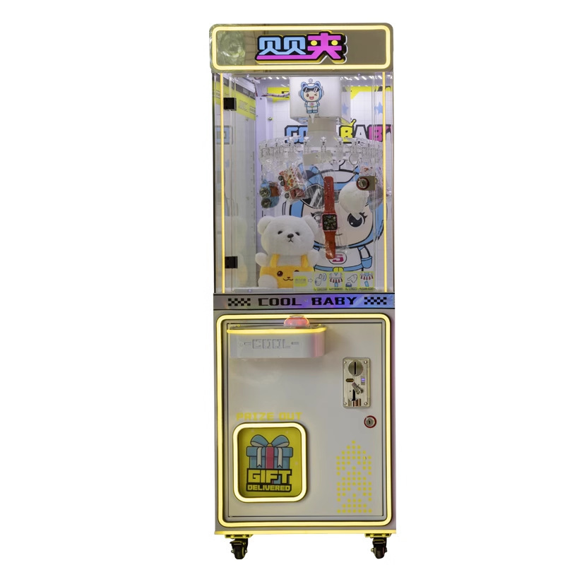 Machine à clips jaune