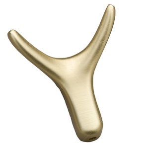 Wall <b>Single</b> Corner Clothes Hook Zinc Alloy Entrance <b>Wardrobe</b> Door Hook Made in China - Product Image 1