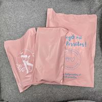 Sacs d'expédition en polyéthylène personnalisés pour le commerce électronique, sacs d'expédition imperméables avec bande adhésive auto-adhésive