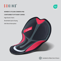 Chamois de cyclisme pour femme adulte haute performance, écologique, à séchage rapide, respirant, rembourré, antibactérien et anti-humidité