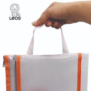 Bolsa con cremallera de malla impermeable EVA duradera con asa Organizador de documentos portátil para uso escolar o de oficina - Product Image 4