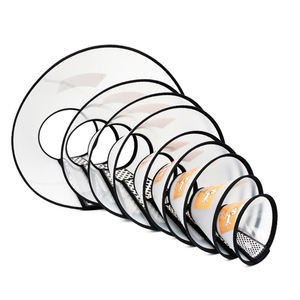 पारदर्शी समायोज्य कस्टम कुत्ते कॉलर लक्जरी पालतू कुत्ते सर्कल टोपी कॉलर एलिजाबेथ गर्दन कॉलर - Product Image 5