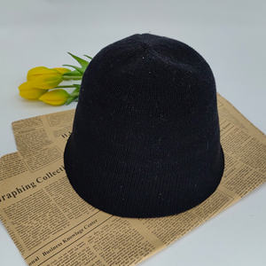 Nuevo sombrero de pescador de punto de lana MERINO personalizado de primavera y otoño para mujer - Product Image 3