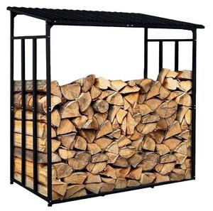 Firewood Rack Storage <strong>Log</strong> Holder Outdoor Wood <strong>Stand</strong> with Roof Super Larger Firewood Rack - Product Image 1