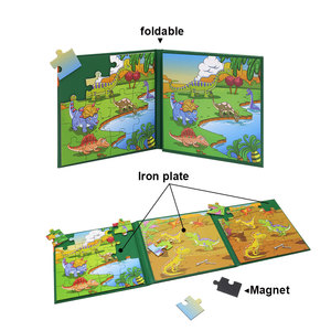 2 In1 Casse-tête magnétique Casse-tête <span class=keywords><strong>personnalisé</strong></span> Magnetic Lovingly Season Educational <span class=keywords><strong>Puzzle</strong></span> Game - Product Image 1
