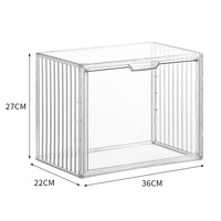 Vente en gros usine : Vitrine de présentation, boîte de rangement et armoire de présentation en acrylique transparent