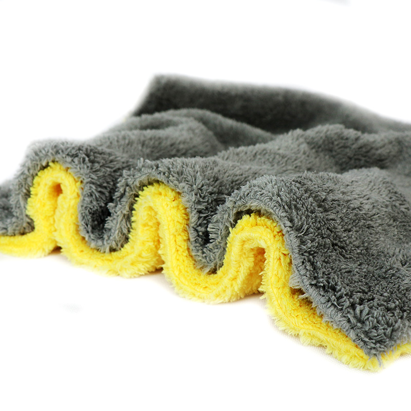 Коралловый флис miarofiber, детейлинг, лидер продаж, 40*40 см, плюшевое очищающее полотенце для автомобиля
