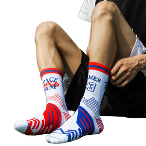 Calcetines de baloncesto de media pantorrilla para hombre DE LA <span class=keywords><strong>NBA</strong></span>, antideslizantes, transpirables, gruesos, deportivos de élite, zapatos de invierno personalizables - Product Image 3