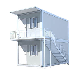 Modulo Familiare Funzionalista 20ft 40ft Casa Container Espandibile con Pannelli Sandwich, Mobili Pieghevoli e Stoccaggio Intelligente - Product Image 2