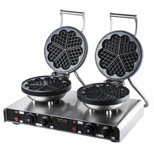 Kitchbox-Gaufrier à fleurs industriel et commercial (lot de 2) - Product Image 1