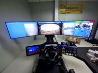 Cockpit de téléopération industriel 5G NM2000 pour la commande à distance des excavateurs minières