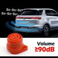 Alarm Sirine Elektronik Mini Promata untuk Mobil, Klakson Mundur, 90dB 12-24V, Speaker Koaksial Plastik, Tahan Air IP66, Universal