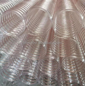 <span class=keywords><strong>Tuyau</strong></span> de conduit d'air en fil d'acier PU TOWAY-Transport d'<span class=keywords><strong>aspiration</strong></span> de construction industrielle transparent/transparent pour - Product Image 1