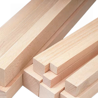 Bâtons carrés en bois de pin naturel, droites et drogues, pour la construction et l'artisanat – Approvisionnement direct usine