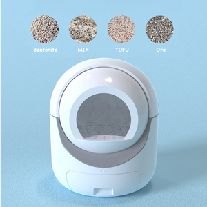 Fabrication OEM/ODM de litières automatiques connectées Wi-Fi personnalisables, bacs à litière intelligents de luxe, produits pour animaux de compagnie haut de gamme à nettoyage automatique - Product Image 3