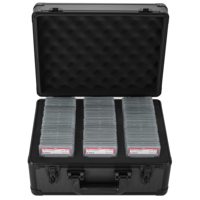 Étui étanche pour cartes à collectionner de sport pour porte-cartes de sport et chargeurs supérieurs Boîte de rangement pour cartes graduées