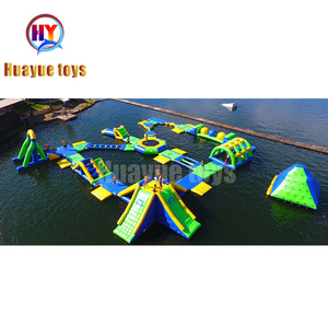 สวนน้ำเป่าลมลอยน้ำได้สำหรับเล่นเกมผจญภัยในสวนสนุกกลางแจ้งดีไซน์ใหม่ - Product Image 3