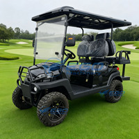 New Model 4 Passenger Golf Cart Full Set With Enclosure Bag Holder Charger Ready for Sale Electric Golf Vehicles