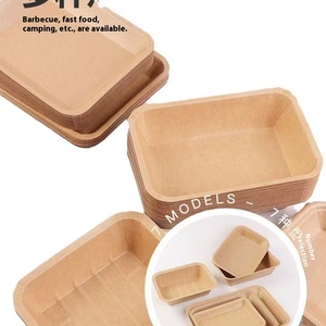 Machine de formage entièrement automatique pour boîtes à lunch jetables en papier kraft et plateaux carrés, pour barbecues et diverses applications de plateaux - Product Image 5