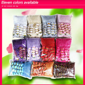 Rideau de porte moderne et simple pour décoration intérieure, 1x2m, léger, élégant, en corde de rose, <span class=keywords><strong>rouge</strong></span> romantique avec pompons, pour salon - Product Image 6