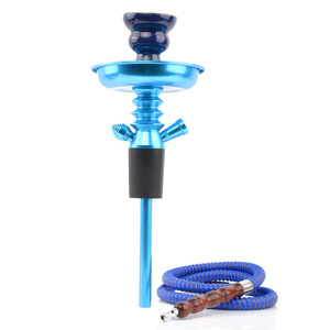 Nouveau produit logo personnalisé shesha bouteille de vin rouge tuyau de narguilé belle Shisha accessoires narguilé charbon shisha narguilé - Product Image 5