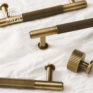 Maniglia in Ottone Massiccio, Stile <span class=keywords><strong>Vintage</strong></span> Mid-Century Modern per Armadi, Guardaroba e <span class=keywords><strong>Cassetti</strong></span> - Product Image 1