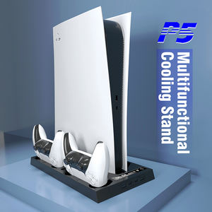 El precio más barato <span class=keywords><strong>PS5</strong></span> Slim soporte de refrigeración multifuncional con 2 asas Base de carga CD ranura de almacenamiento accesorios de juego - Product Image 3