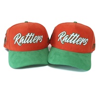 Suède Stof Fabriek Custom Logo Mode Hoed Twee Toon Ontwerp Tot De Minimale Bestelhoeveelheid Groothandel Heren Baseball Cap