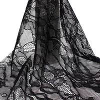 Beau tissu de dentelle de filet de cordon de conception pour le mariage