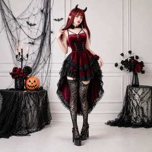 Nuevo Disfraz de Vampiresa Diablo para Mujer, Estilo Gótico, para Halloween 2026, Vestido Sexy para Cosplay de Demonio, Disfraz Elegante para Fiesta de Carnaval - Product Image 1