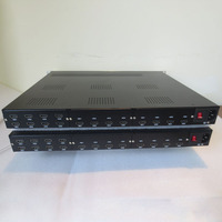 Encodeur HD 16 canaux avec sortie ASI et IP, encodeur de diffusion IPTV multicast pour système de diffusion DVB